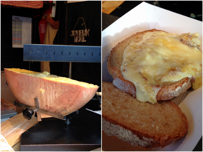Edinburgh Christmas Market Raclette 2