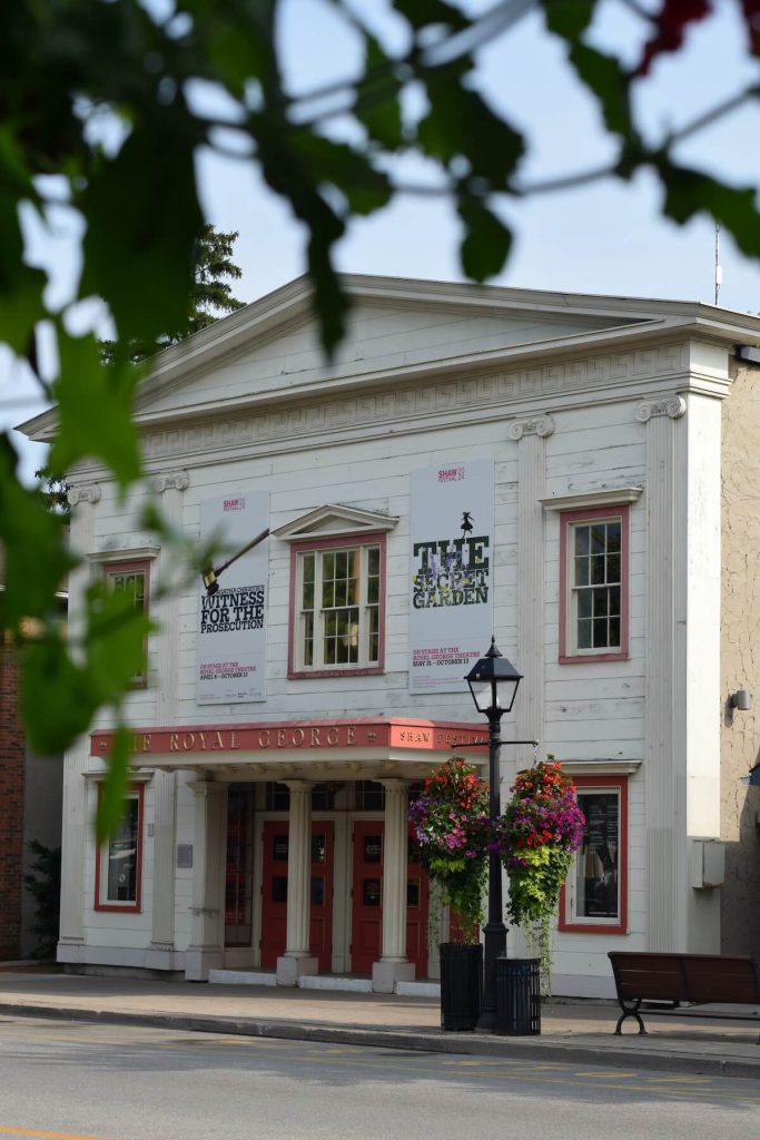 Outside of the Royal George Theatre on Queen Street